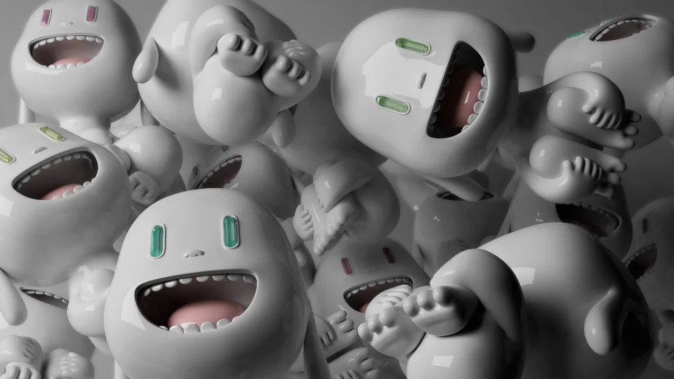 3d Smileys Wallpaper 4K - Funny wallpaper - 4K