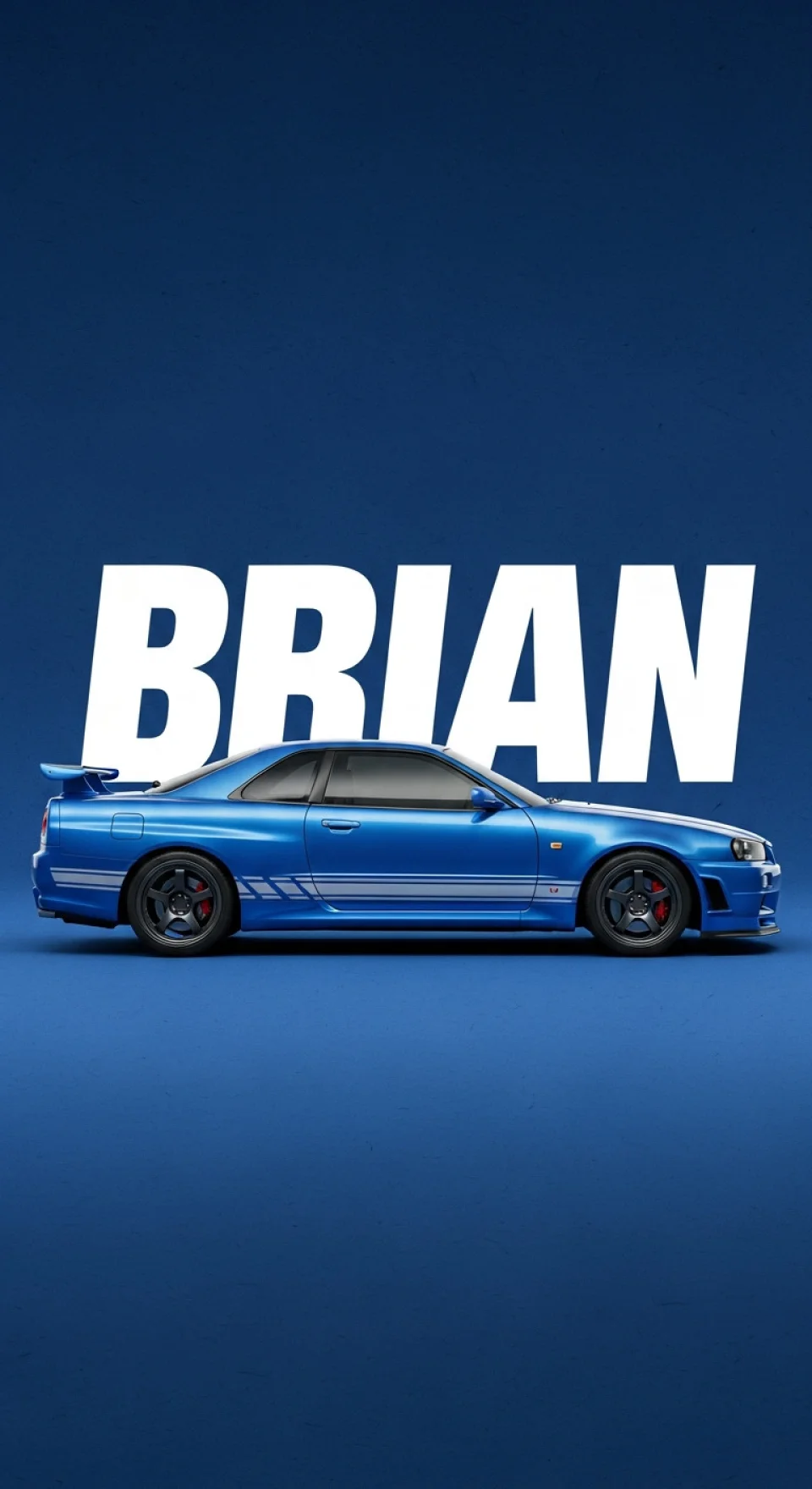 4K Nissan Skyline Gt-r R34 Blue Car Wallpaper - Cars wallpaper - 4K