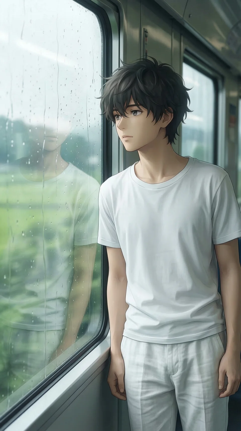 A Journey With No Destination 4K Phone Wallpaper - Anime wallpaper - 4K