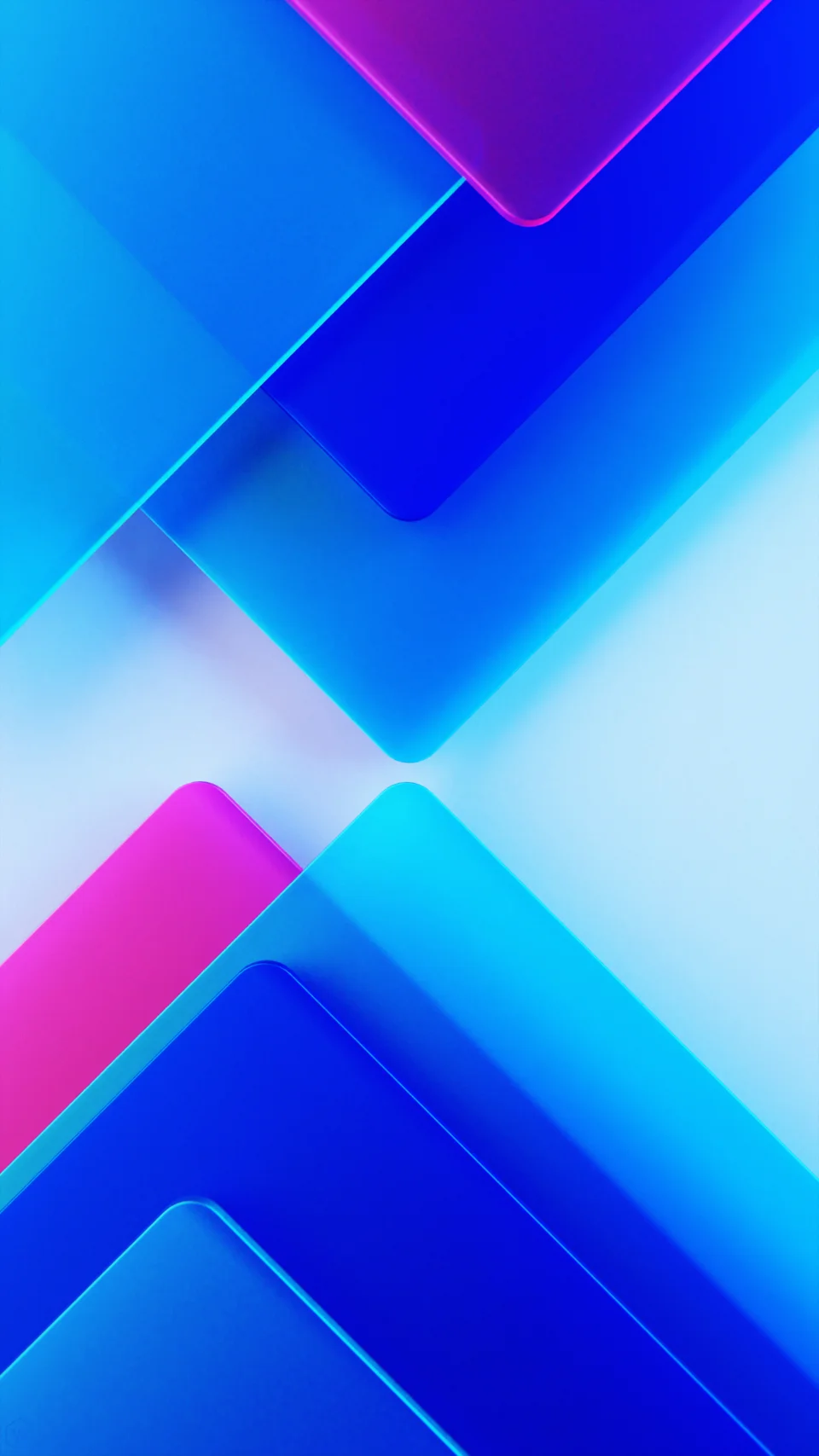 Abstract Blue & Purple Geometric 4K Wallpaper Modern AMOLED... - 3D wallpaper - 4K