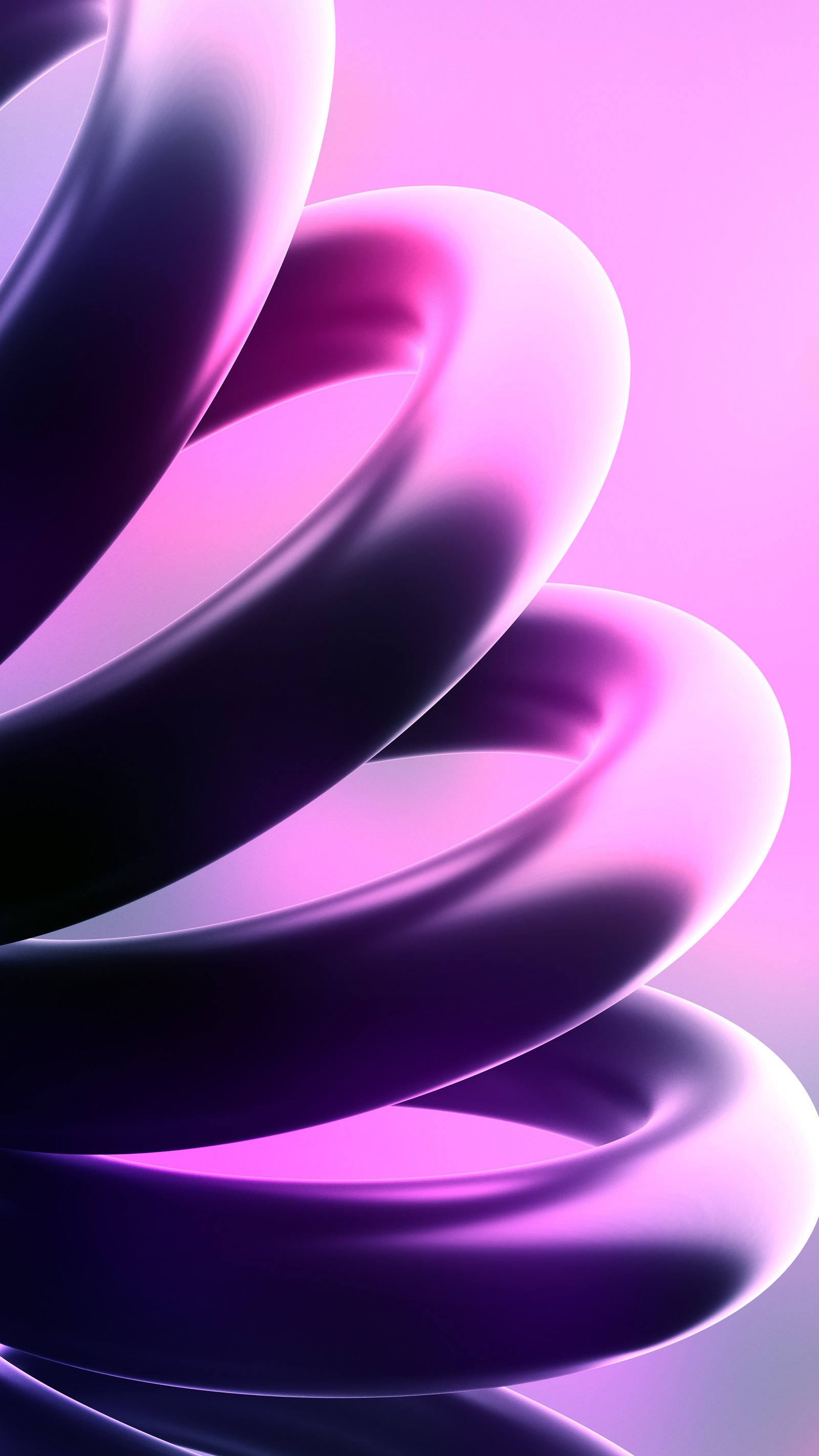 Abstract Purple Spiral 4K Wallpaper – Ultra HD 3D Minimal Art - 3D wallpaper - 4K