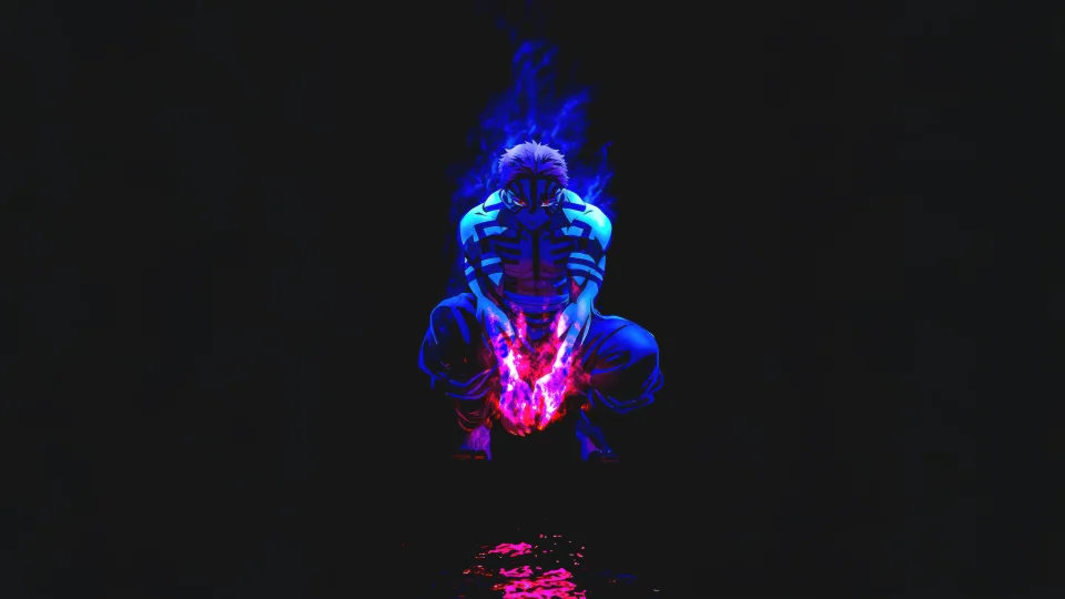 Akaza Demon Slayer 4K Wallpaper - Anime wallpaper - 4K
