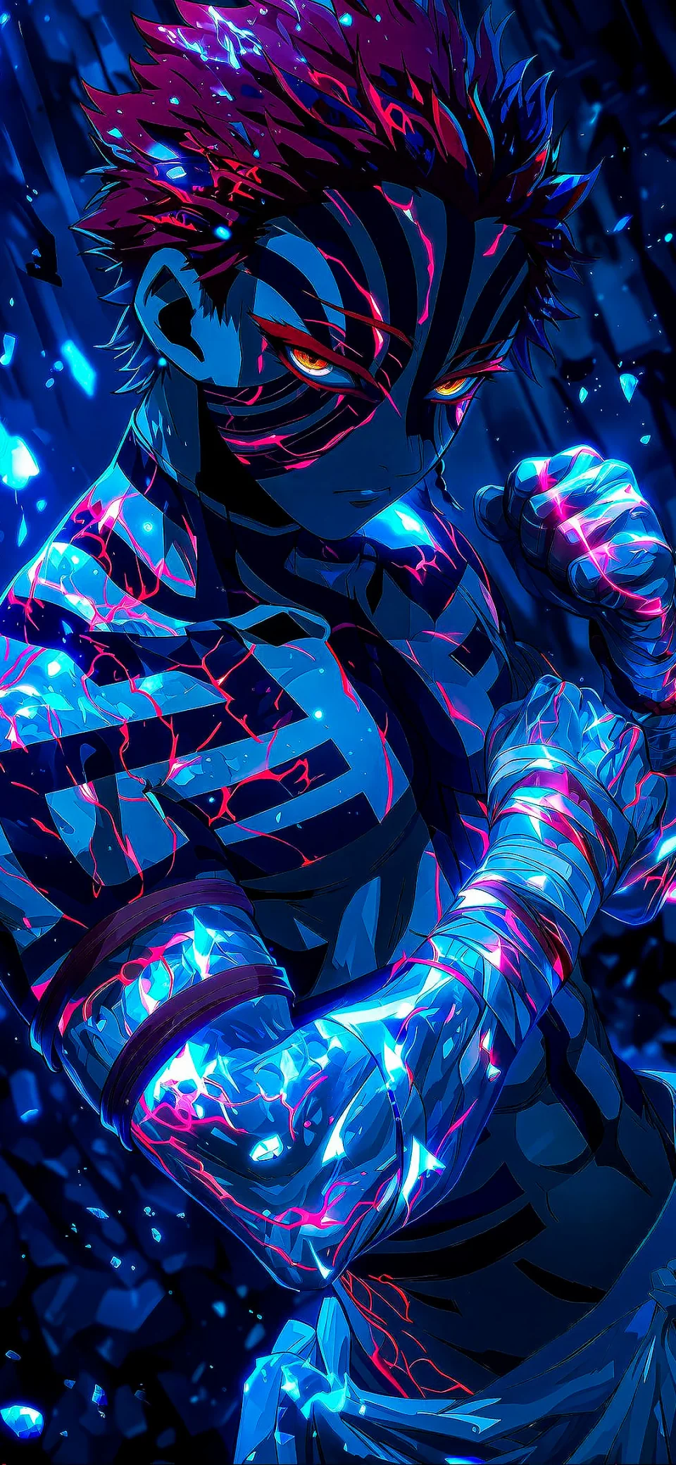 Akaza Demon Slayer 4K Wallpaper - Anime wallpaper - 4K