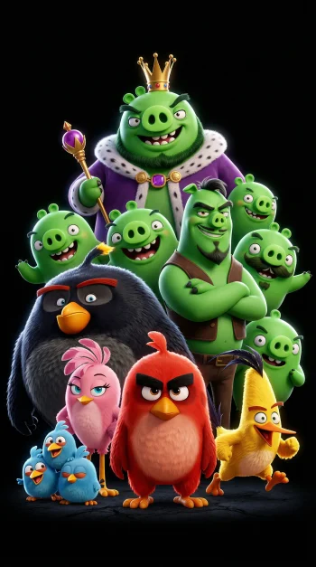 angry bird wallzeeapp 4k wallpaper