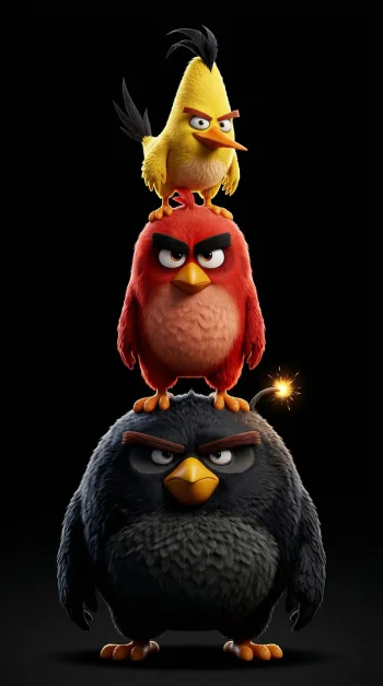 angry bird wallzeeapp