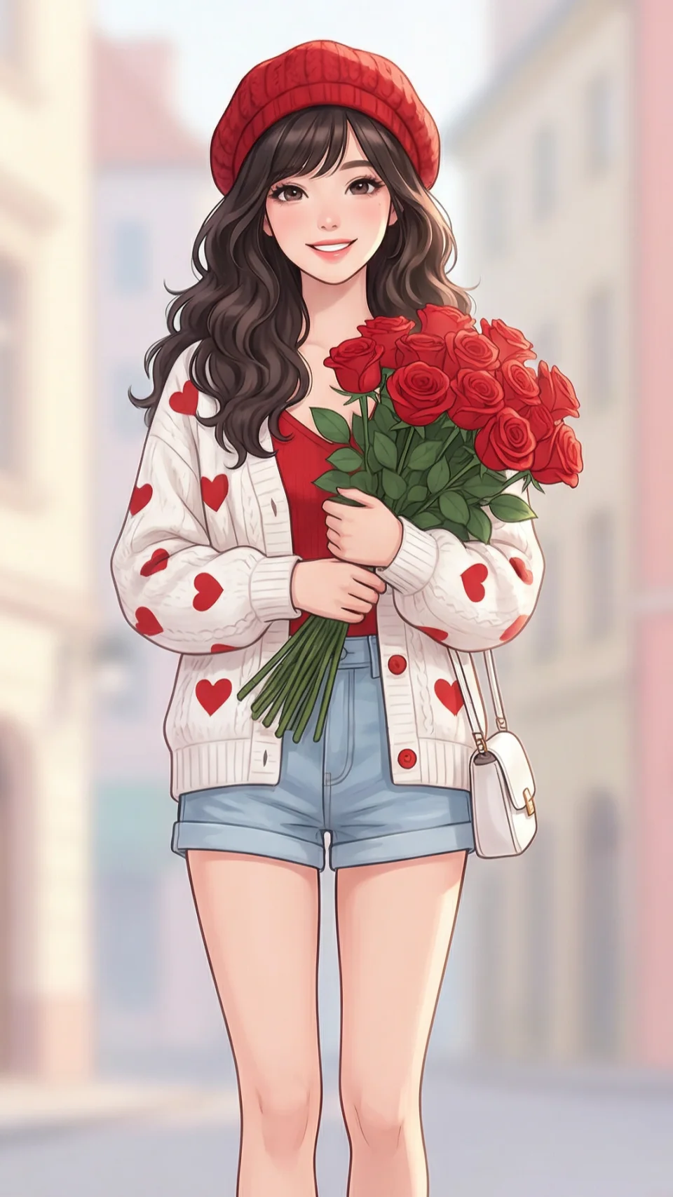 Anime Girl Beautiful Girl Aesthetic Phone Wallpaper - Anime wallpaper - 4K