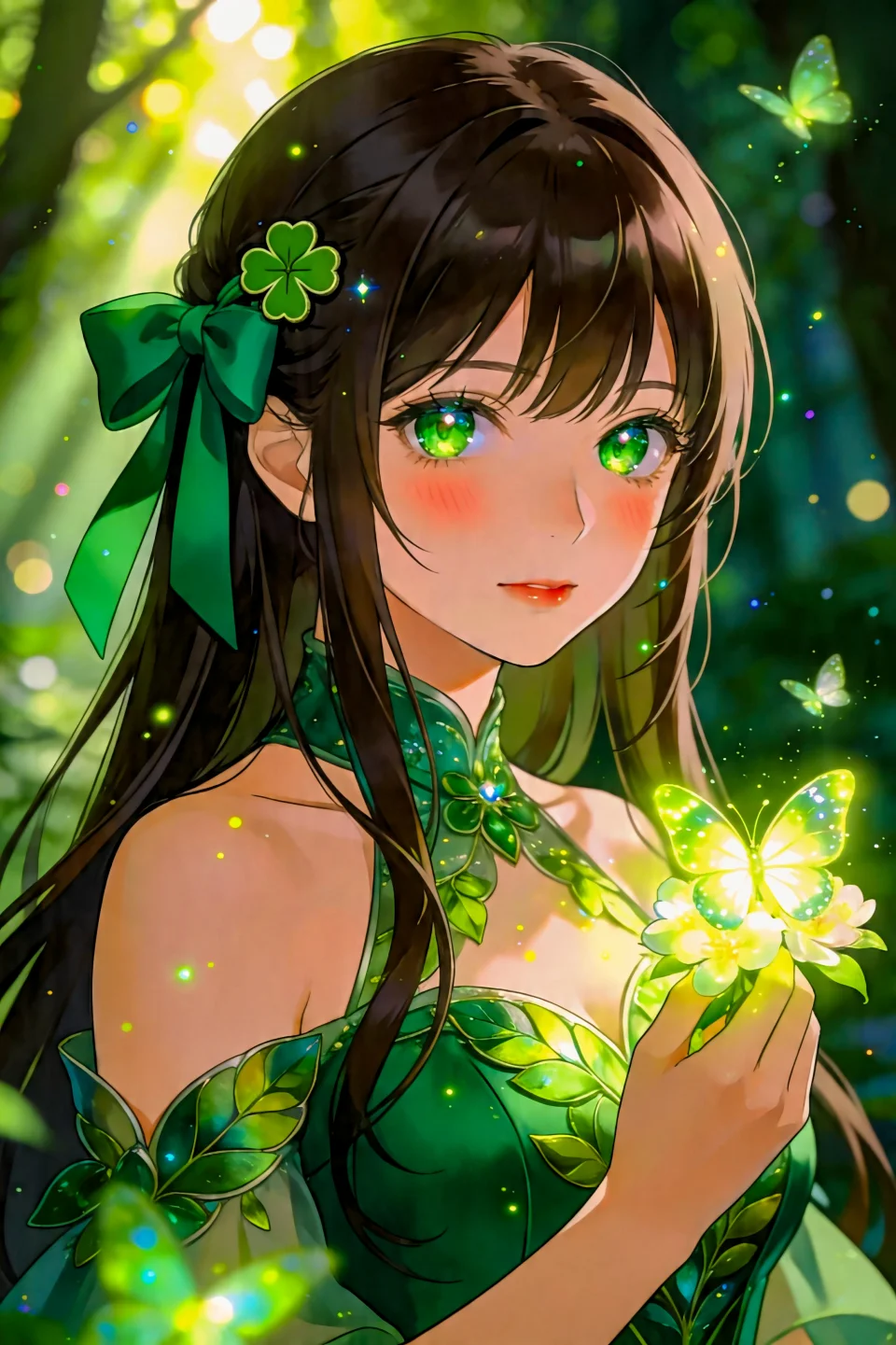 Anime Girl Nature Anime 4K Wallpaper - Anime wallpaper - 4K