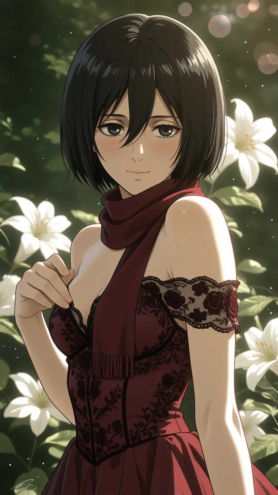 Anime Mikasa Anime Phone Wallpaper - Anime wallpaper - 4K