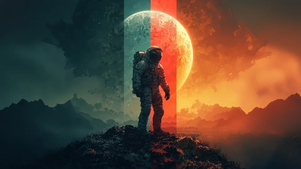 Astronaut Art 4K Wallpaper - Artist wallpaper - 4K