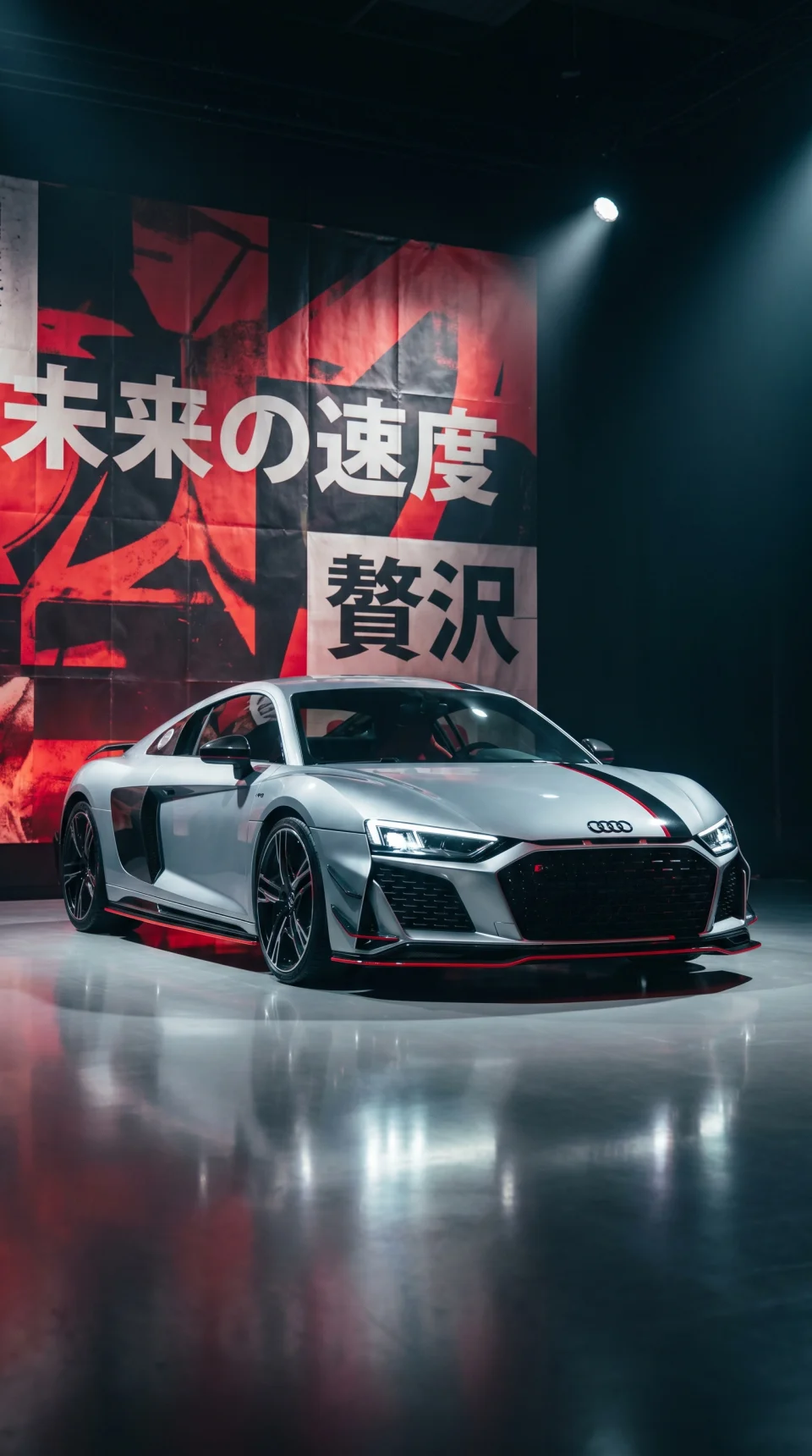 Audi R8 Samurai Edition 4K Phone Wallpaper - Cars wallpaper - 4K