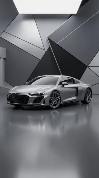 Audi R8 | Silver Precision