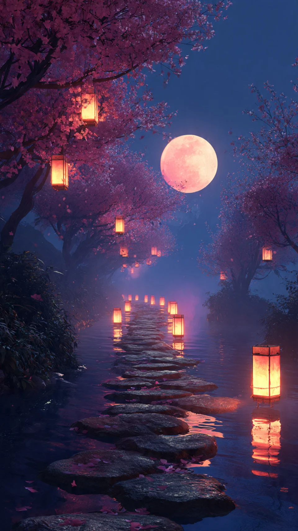 Beautiful Nature Artwork 4K Wallpaper For Mobile - Artist wallpaper - 4K