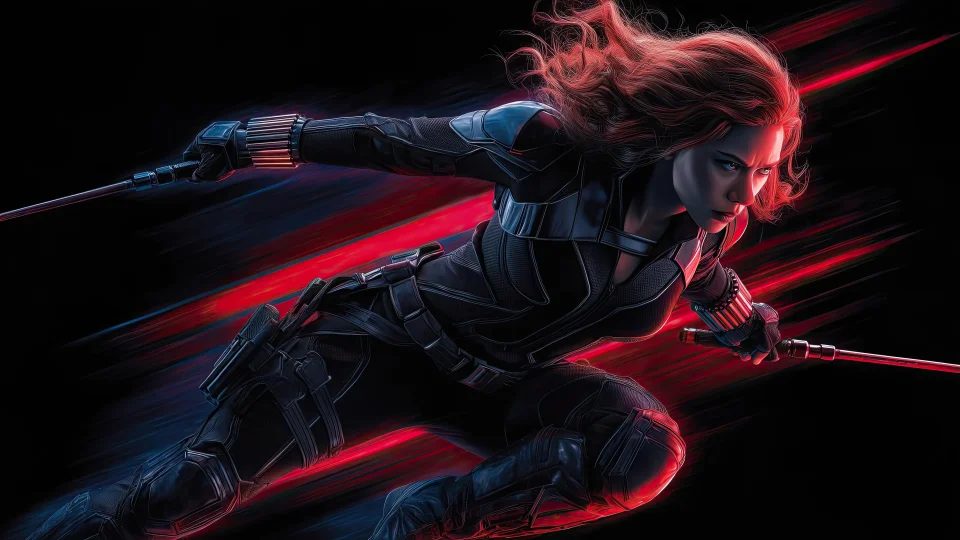Black Widow 4K Wallpaper - Superheroes wallpaper - 4K