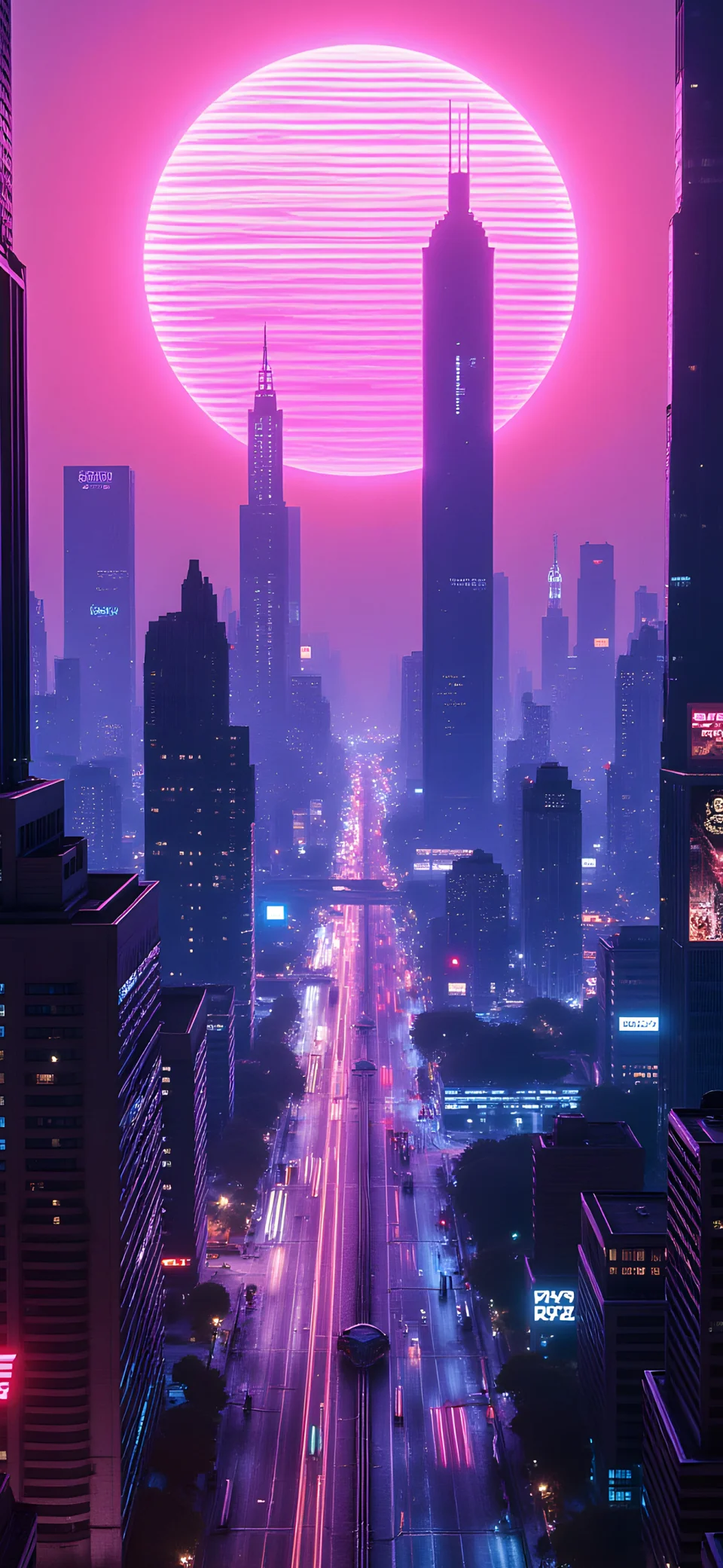 Blade Runner 2047 Cyber City 4K Wallpaper For Mobile - Artist wallpaper - 4K