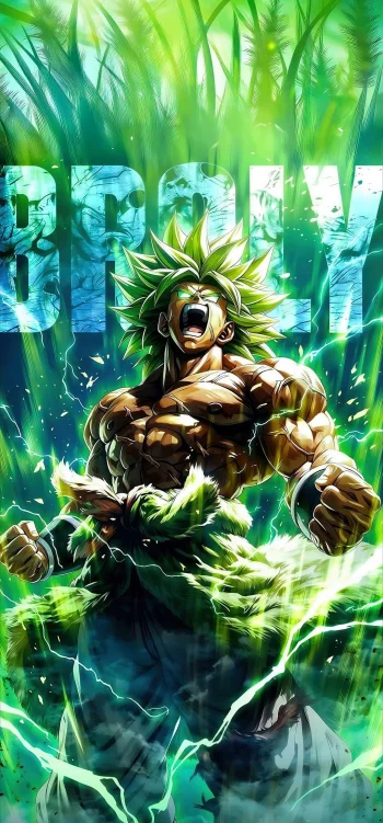 Broly Dragon Ball Super 4K Wallpaper Legendary Super Saiyan HD Mobile Background