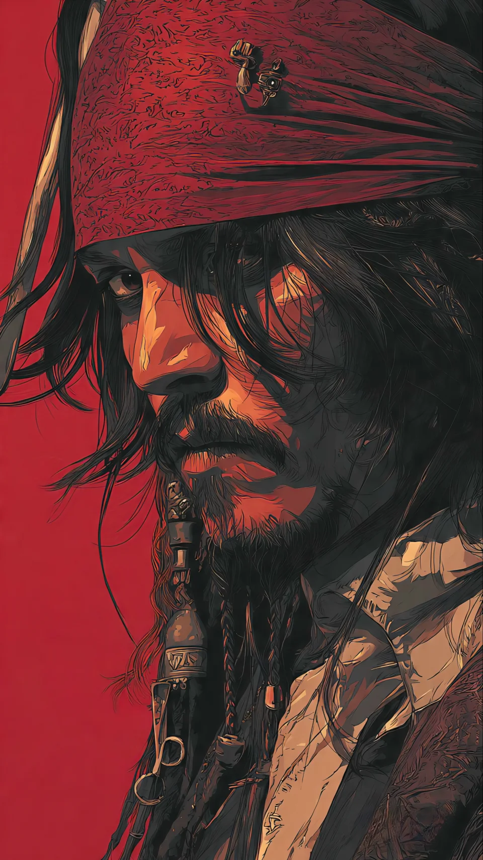 Captain Jack Sparrow 4K Phone Wallpaper - Movies wallpaper - 4K