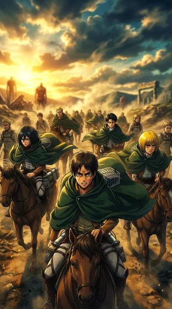 Charge of Freedom - Survey Corps Ride into Battle