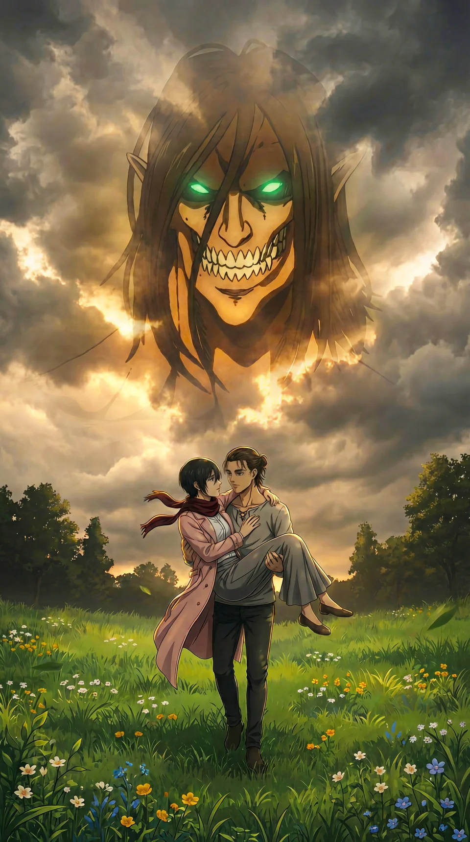 Cinematic Anime 4K Phone Wallpaper - Anime wallpaper - 4K