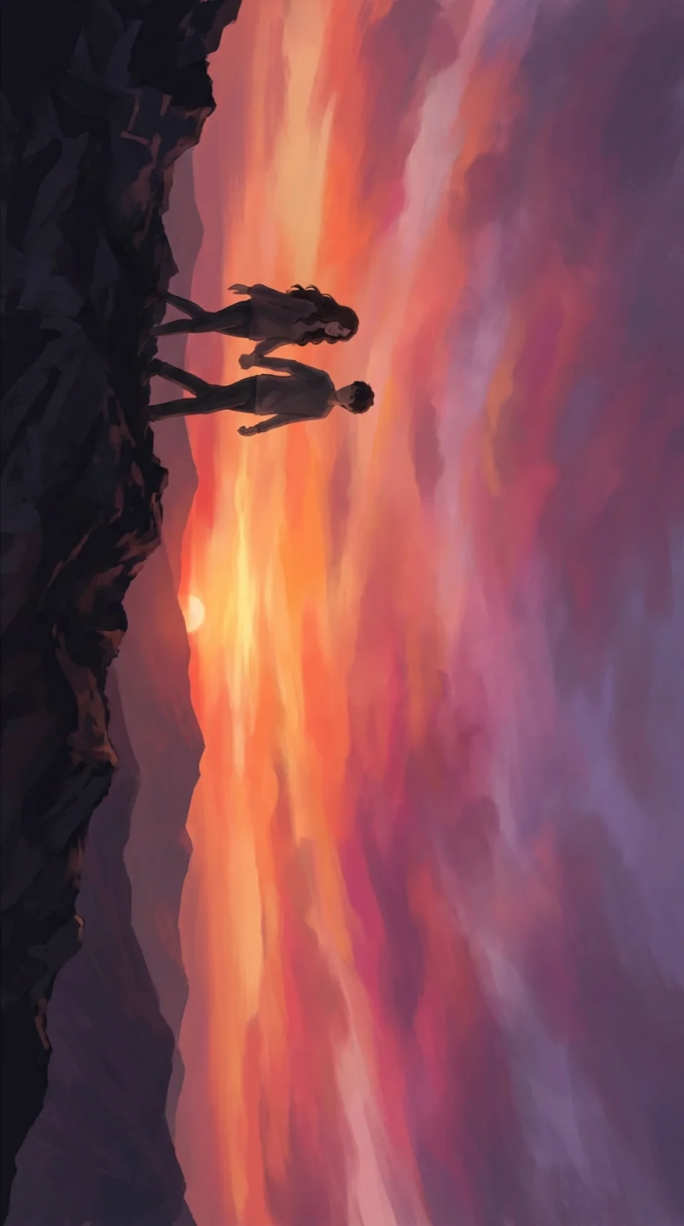 Couple Anime Phone Wallpaper - Anime wallpaper - 4K