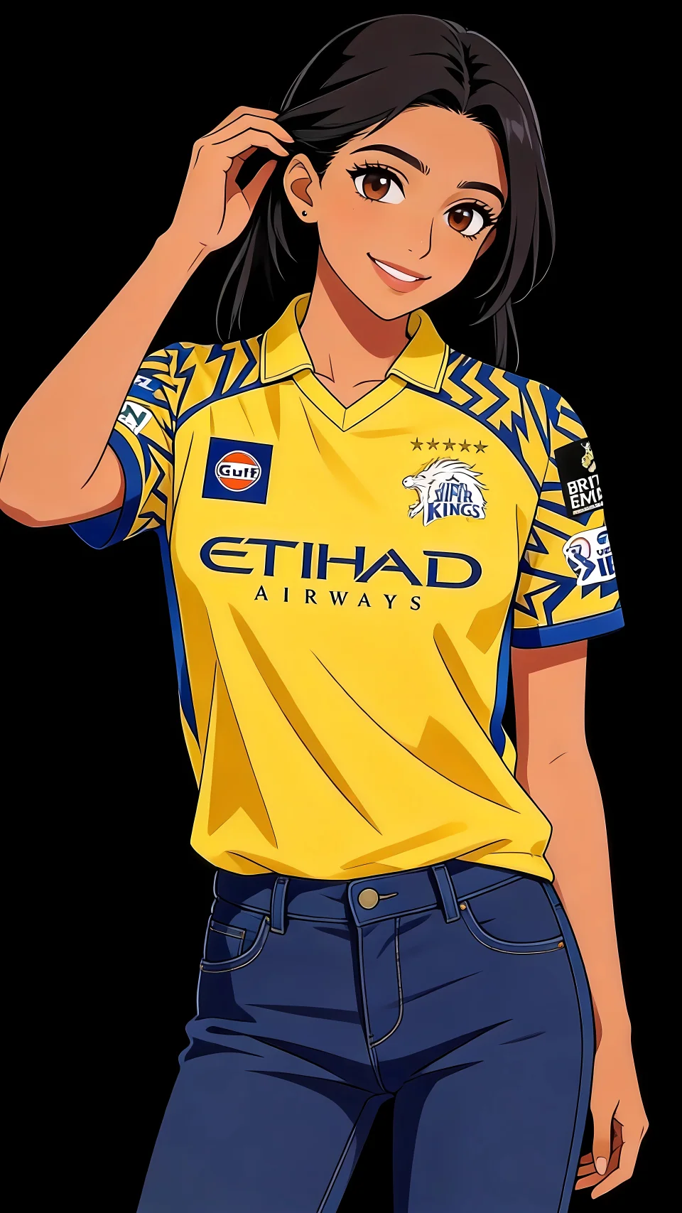 Csk Fan Girl Anime Csk 4K Phone Wallpaper - Games wallpaper - 4K