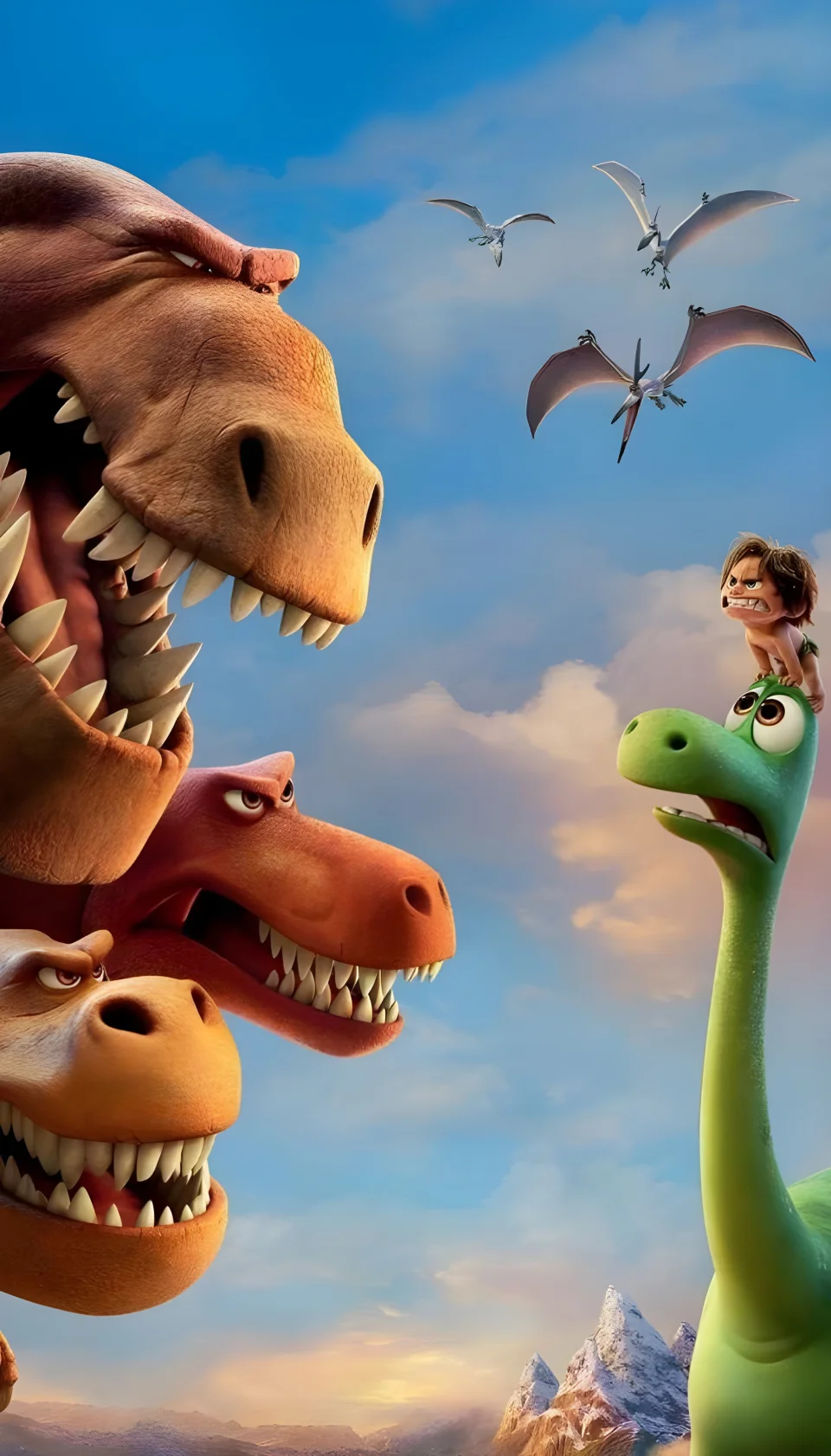 Cute Dinosaur Adventure Cartoon Wallpaper - Cartoons wallpaper - 4K