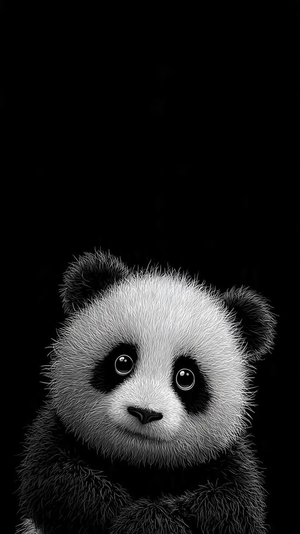 Cute Panda 3d 4K Phone Wallpaper - 3D wallpaper - 4K