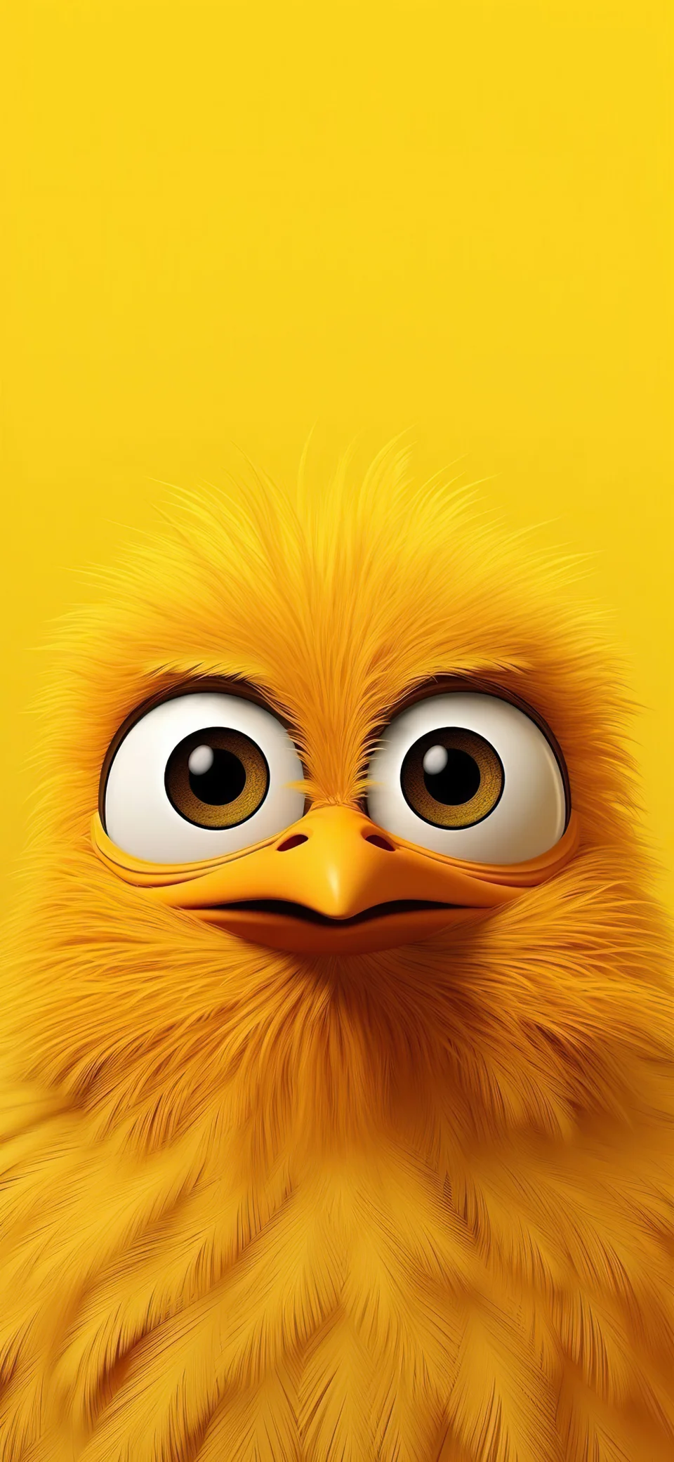 Cute Yellow Baby Chick 4K Wallpaper - Birds wallpaper - 4K