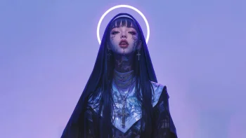 Dark Aesthetic Anime Character 4K Wallpaper for Mobile & Desktop