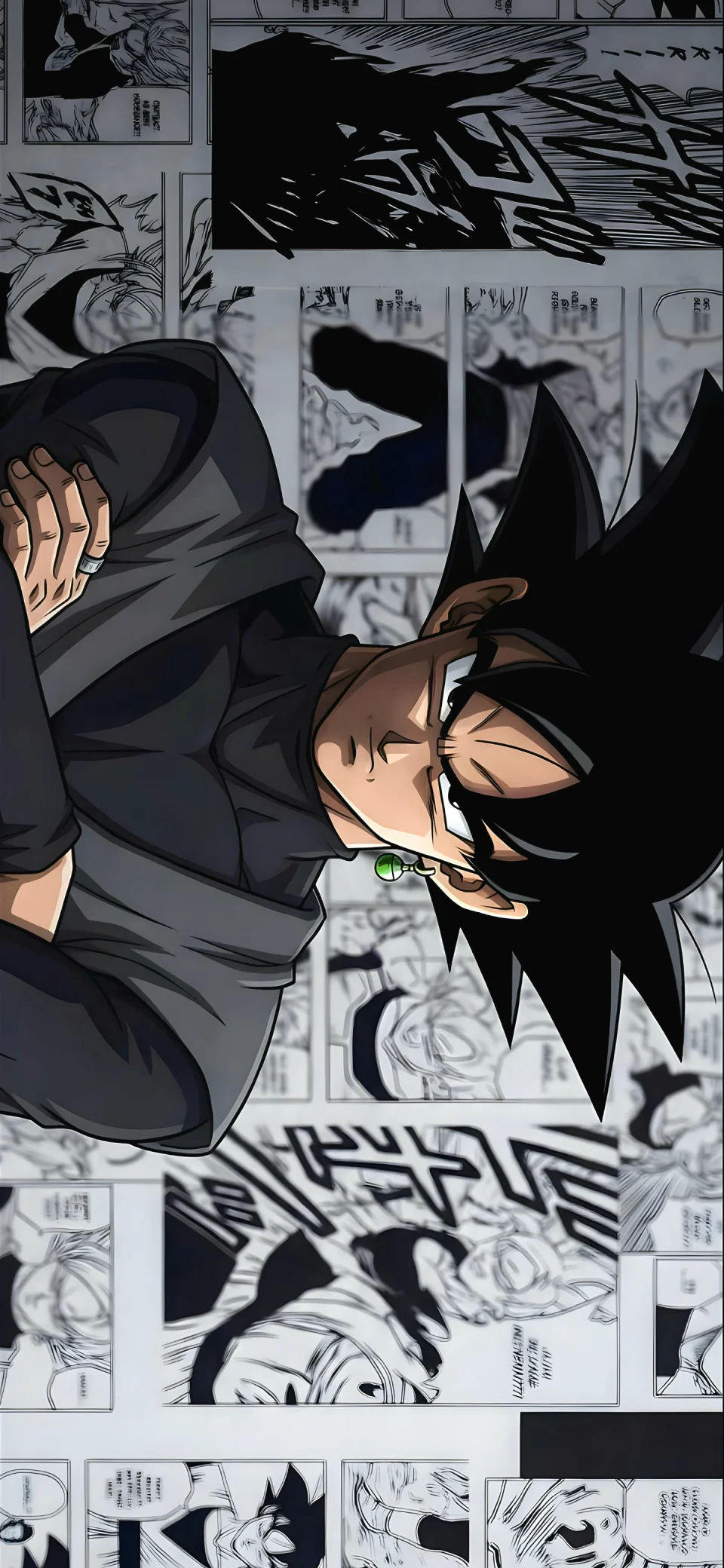 Dark Anime Wallpaper 4K Solo Saiyan Attitude - Anime wallpaper - 4K