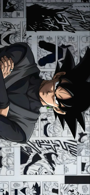 Dark Anime Wallpaper 4K – Solo Saiyan Attitude