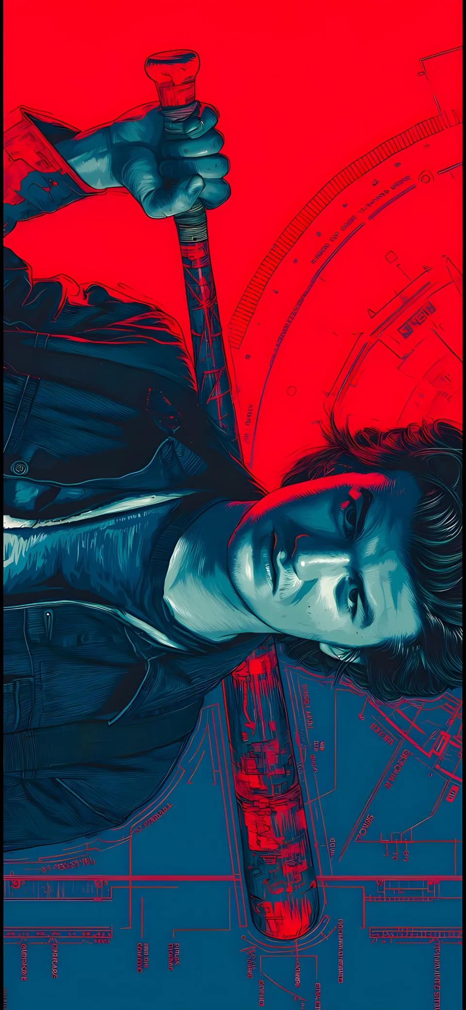 Dark Red Aesthetic Wallpaper 4K Killer Vibes Art - Artist wallpaper - 4K