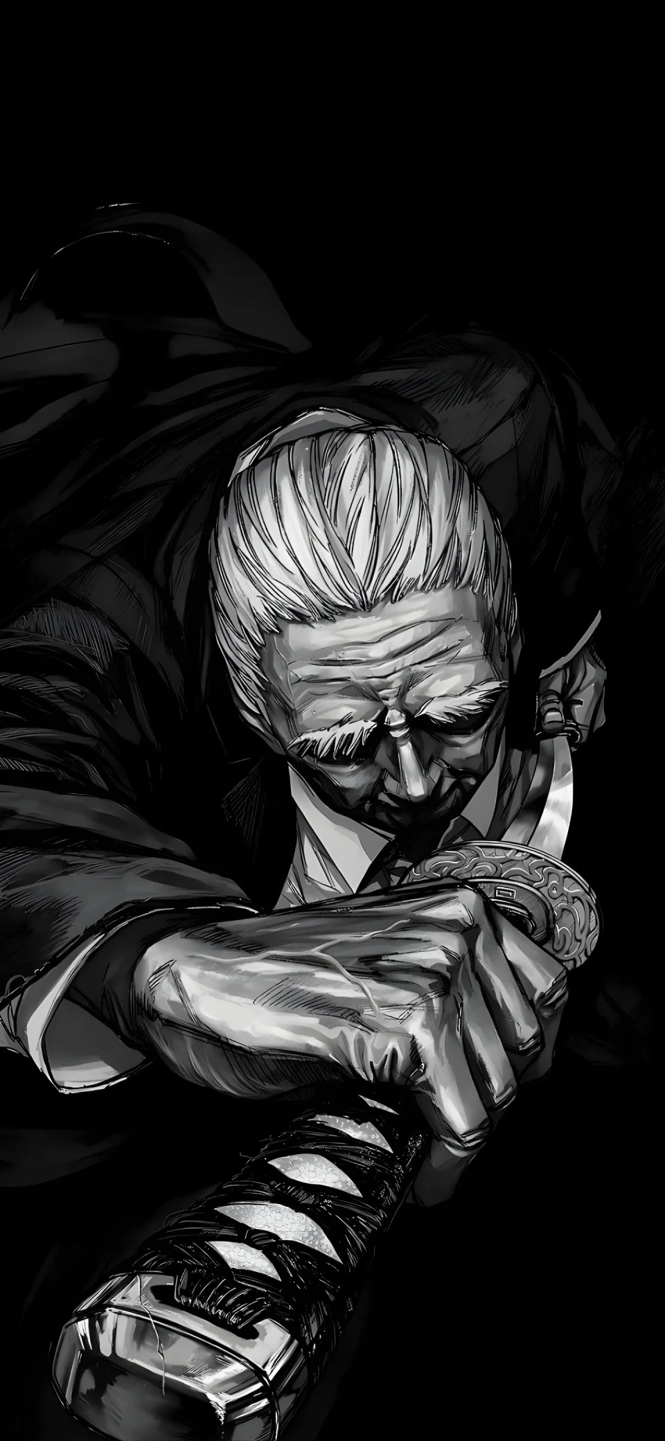 Dark Samurai Warrior 4K Wallpaper For Mobile - Artist wallpaper - 4K