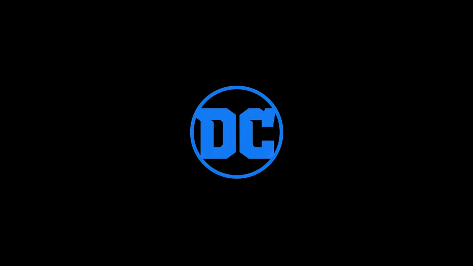 Dc Comics Logo 4K Wallpaper Blue Minimalist Aesthetic - Logo wallpaper - 4K