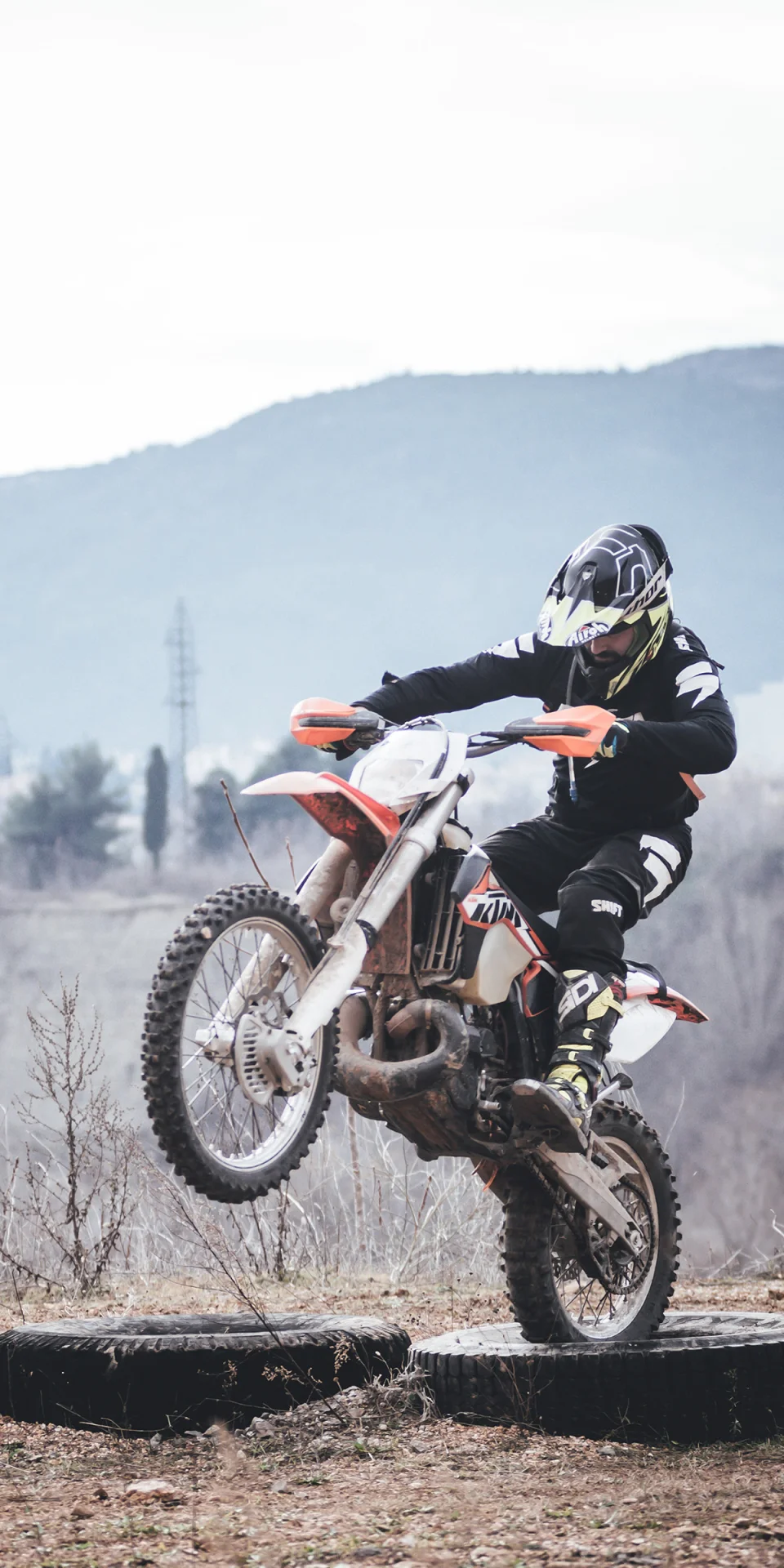 Dirt Bike Stunt Wallpaper 4K Offroad Motocross Motorcycle... - Bikes wallpaper - 4K