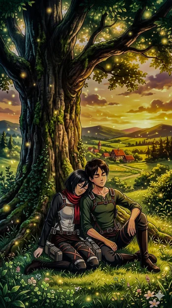 eren & mikasa