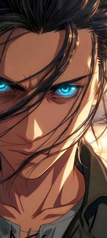 Eren Yeager Attack on Titan 4k wallpaper for phone