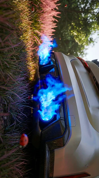 exhaust flame effect