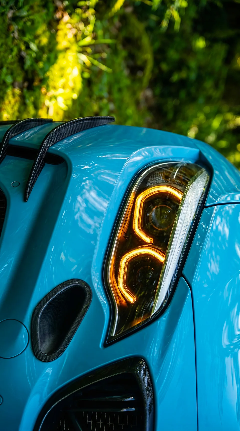 Extreme Headlight Focus 4K Phone Wallpaper - Cars wallpaper - 4K
