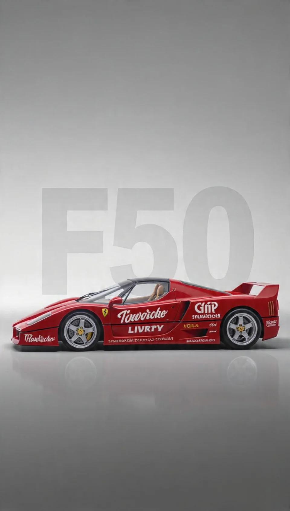 Ferrari F50 Car Cars 4K Phone Wallpaper - Cars wallpaper - 4K