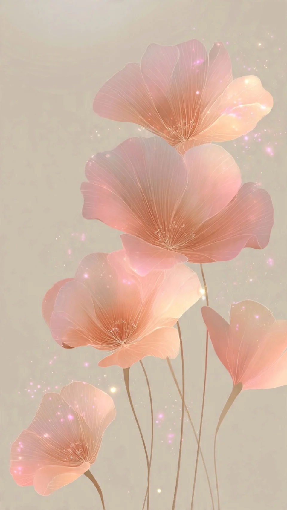 Flower Creative Phone Wallpaper - Creative wallpaper - 4K