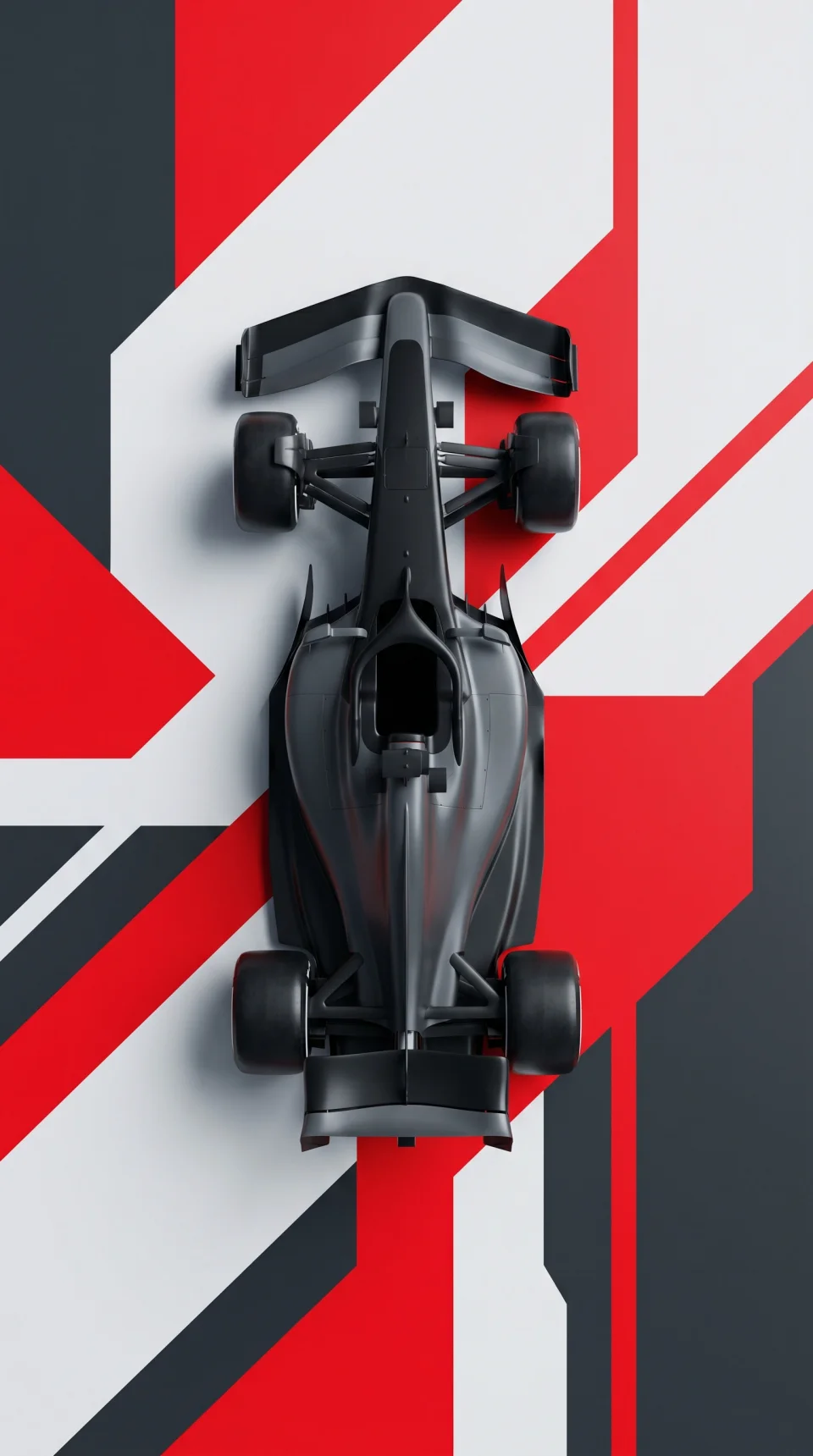 Formula One Red Line Top View 4K Phone Wallpaper - Cars wallpaper - 4K