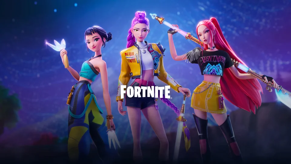 Fortnite K-pop Skins 4K Wallpaper Anime Style Aesthetic - Games wallpaper - 4K