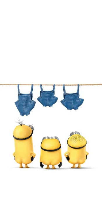 Funny Minions 4K Wallpaper – Cute Cartoon Ultra HD Mobile Background