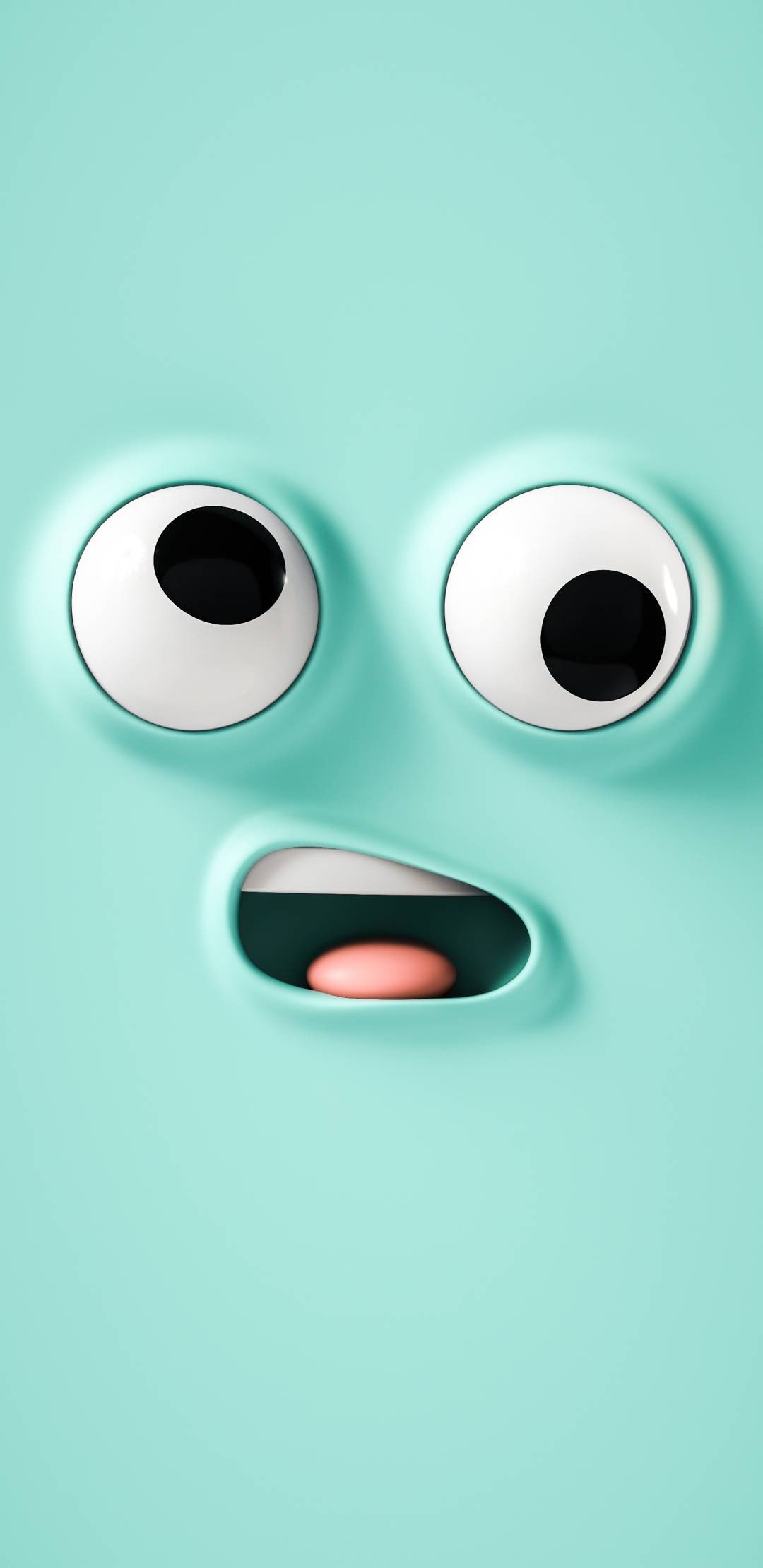 Funny Silly Face Minimal Cartoon Wallpaper - Cartoons wallpaper - 4K