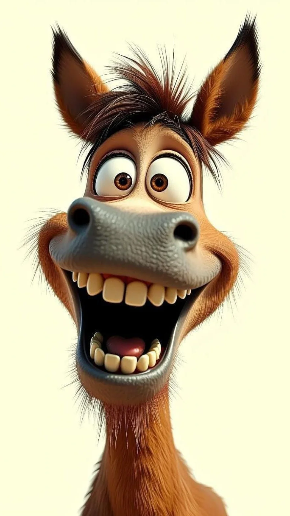 Funny Smiling Horse Wallpaper Big Teeth Aesthetic - Funny wallpaper - 4K