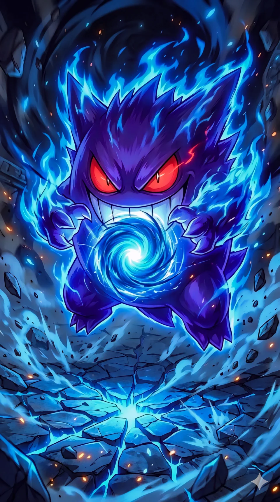 Gengar Pokemon Anime 4K Phone Wallpaper - Anime wallpaper - 4K