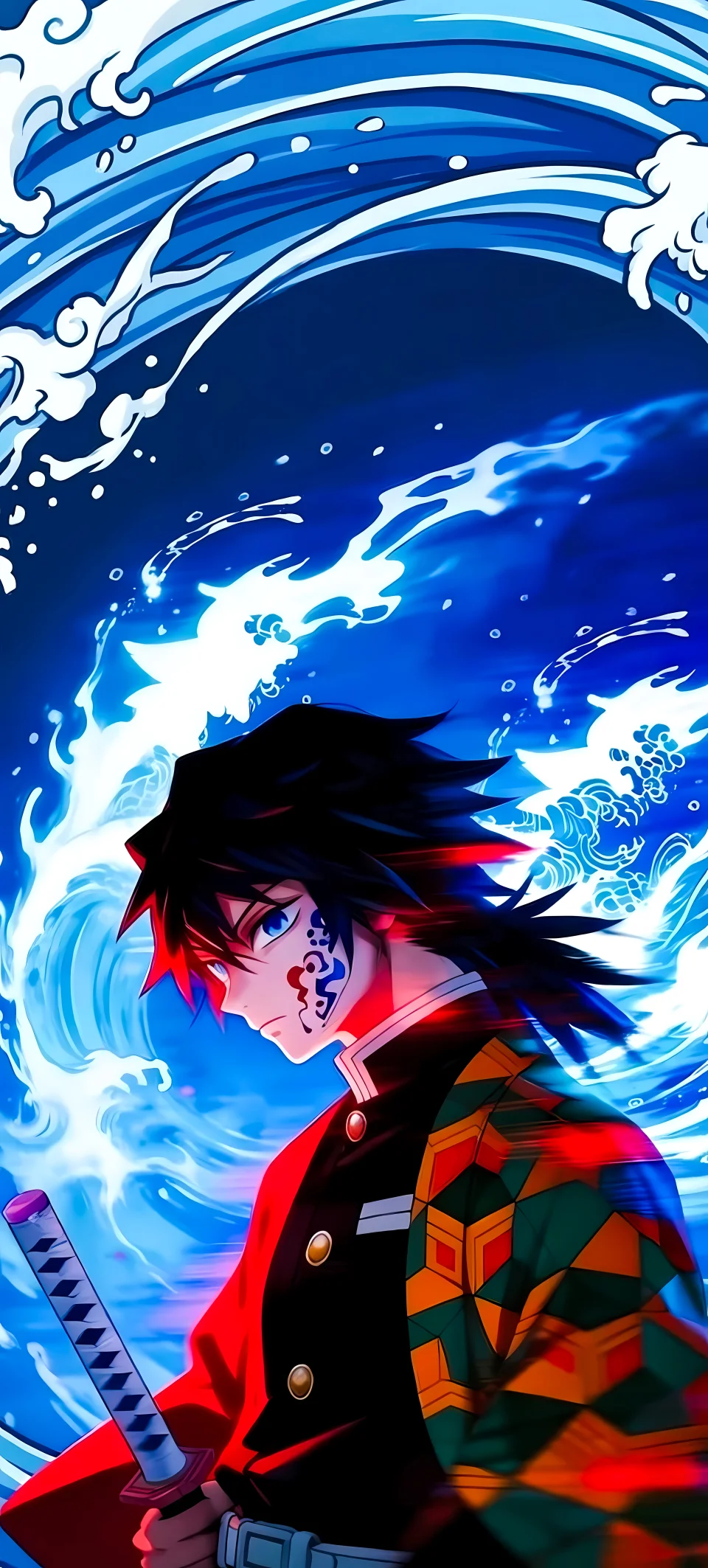 Giyu Tomioka Anime 4K Wallpaper Water Breathing HD Mobile... - Anime wallpaper - 4K