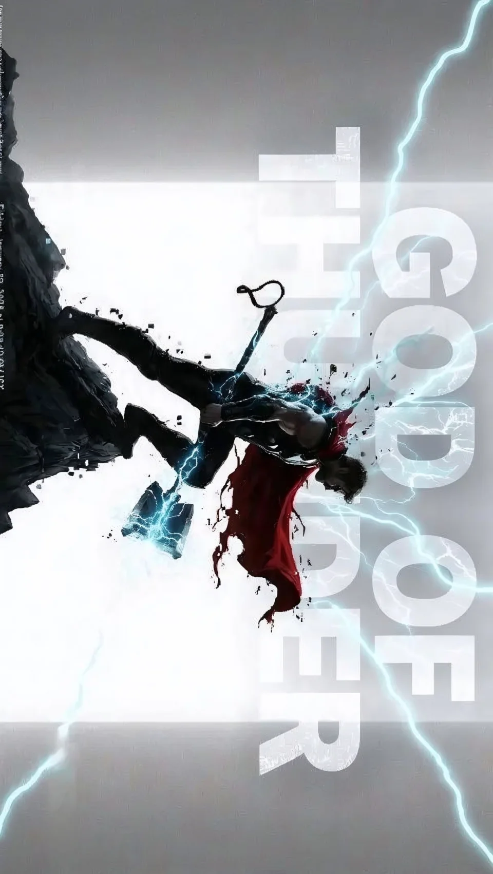 God Of Thunder 4K Phone Wallpaper - 3D wallpaper - 4K