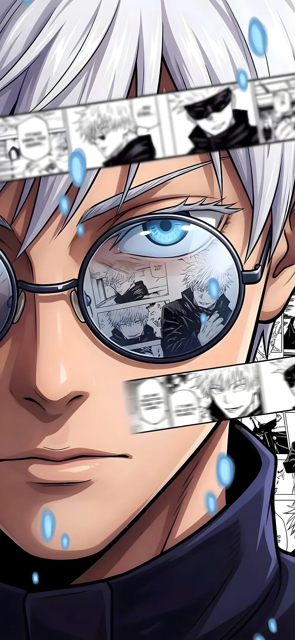 Gojo Satoru Anime 4K Wallpaper Jujutsu Kaisen Blue Eyes HD... - Anime wallpaper - 4K