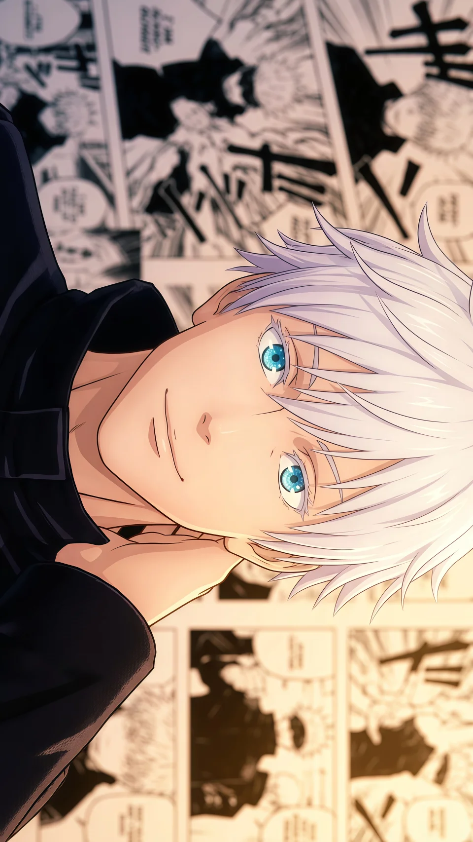 Gojo Saturo Anime 4K Phone Wallpaper - Anime wallpaper - 4K